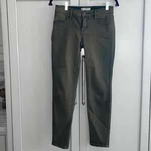 Free people dark green jeans